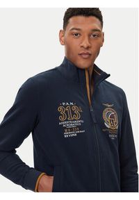 Aeronautica Militare Bluza 252FE2062UF00662 Granatowy Regular Fit. Kolor: niebieski. Materiał: bawełna