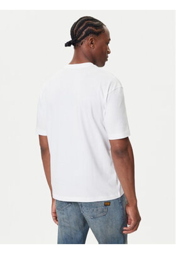 BOSS T-Shirt Te_Wagon 50546958 Biały Relaxed Fit. Kolor: biały. Materiał: bawełna