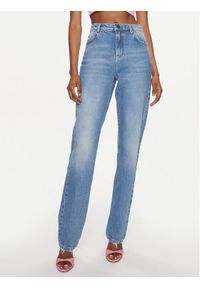 Pinko Jeansy Roxanne 102908 A0IC Niebieski Regular Fit. Kolor: niebieski