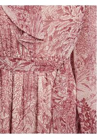 ViCOLO Sukienka codzienna TR0280 Różowy Regular Fit. Okazja: na co dzień. Kolor: różowy. Materiał: syntetyk. Typ sukienki: proste. Styl: casual