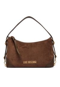Love Moschino - LOVE MOSCHINO Torebka JC4091PP1PLD130A Brązowy. Kolor: brązowy. Materiał: skórzane #4