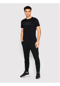 4f - 4F T-Shirt R4L21-TSM902 Czarny Regular Fit. Kolor: czarny. Materiał: bawełna #4