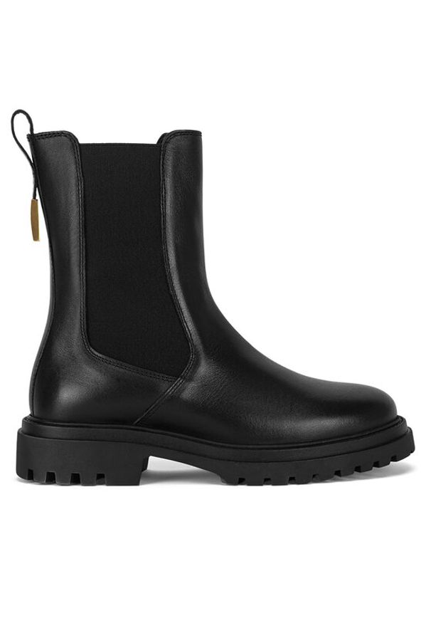 Gino Rossi Sztyblety CE-KEMER-1076-24 Czarny. Kolor: czarny. Materiał: skóra