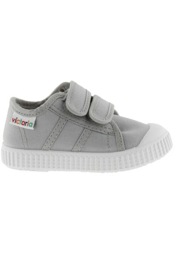 VICTORIA - Buty tenisówki dziecięce Victoria. Kolor: szary. Materiał: tkanina