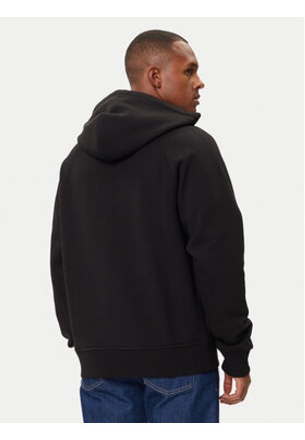 Versace Jeans Couture Bluza 79GAIP08 CF07P Czarny Regular Fit. Kolor: czarny. Materiał: bawełna