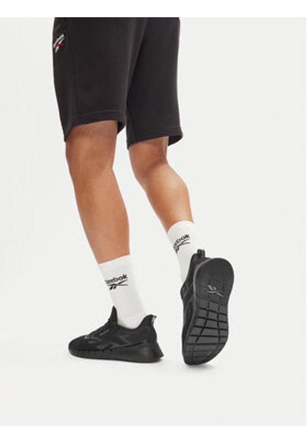 Reebok Buty na siłownię NANO GYM 100220806 Czarny. Kolor: czarny. Materiał: materiał. Sport: fitness