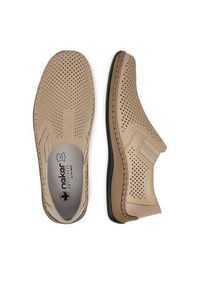 Rieker Półbuty CEO-05297-60 Beżowy. Kolor: beżowy. Materiał: skóra #6