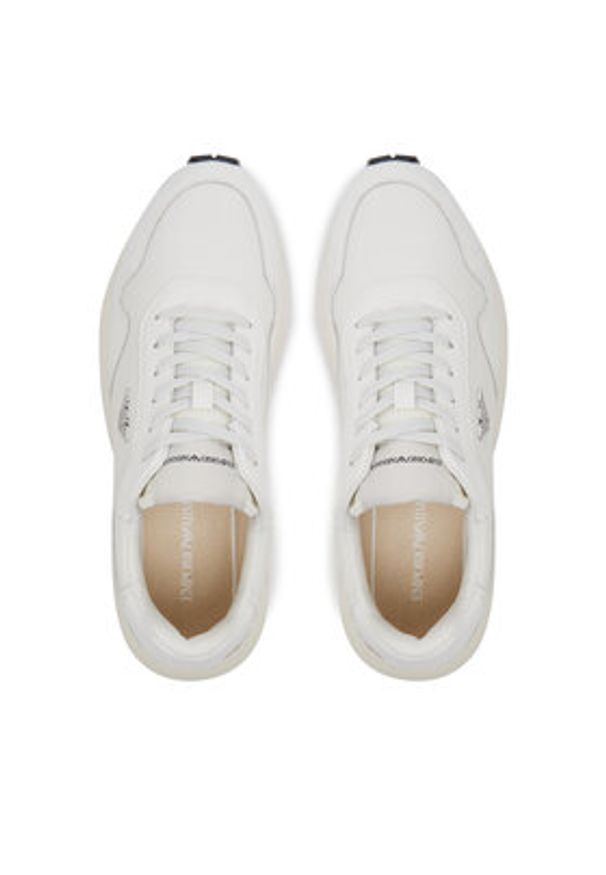 Emporio Armani Sneakersy X4X630 XN877 M801 Biały. Kolor: biały. Materiał: materiał