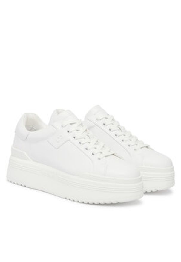 Bogner Sneakersy New York 4 C 22620215 Biały. Kolor: biały. Materiał: skóra