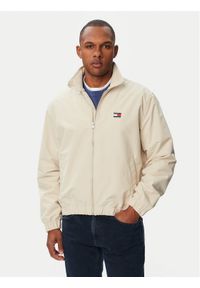 Tommy Jeans Kurtka przejściowa Essential DM0DM22720 Beżowy Regular Fit. Kolor: beżowy. Materiał: syntetyk #1