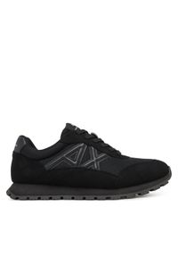 Armani Exchange Sneakersy XM001960 AF19388 MC005 Czarny. Kolor: czarny. Materiał: materiał