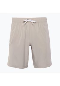 Reebok Fitness - Spodenki Reebok Wor Woven. Kolor: szary. Sport: fitness #1