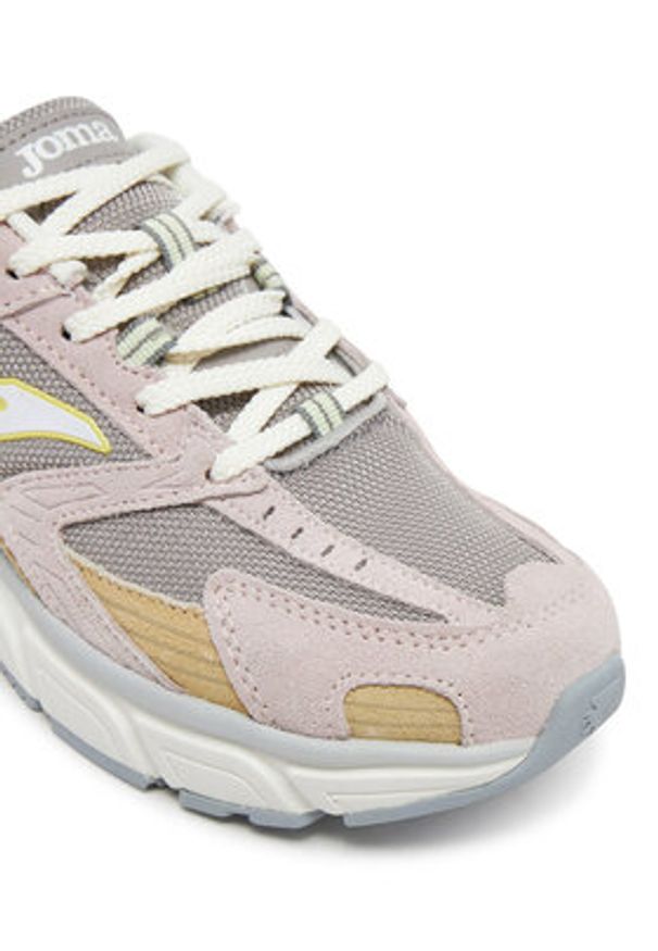 Joma Sneakersy Rt50 2524 RRT50LS2524 Brązowy. Kolor: brązowy. Materiał: materiał