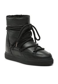 Inuikii Śniegowce Full Leather 75203-087 Czarny. Kolor: czarny. Materiał: skóra