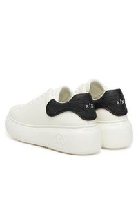 Armani Exchange Sneakersy XDX188 XV937 N480 Biały. Kolor: biały. Materiał: skóra #3
