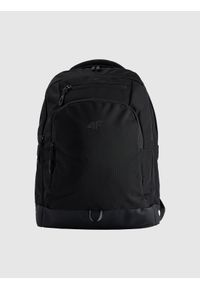 4f - 4F Plecak miejski (25 L) z kieszenią na laptop - czarny Uniwersalny. Kolor: czarny. Materiał: materiał. Styl: casual
