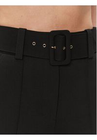 Luisa Spagnoli Spodnie materiałowe Osten 540365 Czarny Regular Fit. Kolor: czarny. Materiał: wiskoza #5