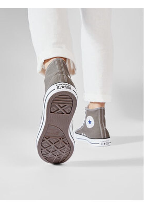 Converse Trampki Chuck Taylor All Star Seasnl HI 1J793 Szary. Kolor: szary. Materiał: materiał