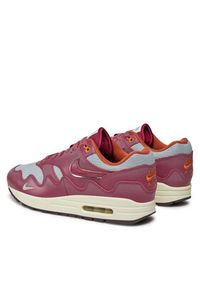 Nike Sneakersy Air Max 1 Patta Waves DO9549 001 Bordowy. Kolor: czerwony. Materiał: skóra. Model: Nike Air Max #6