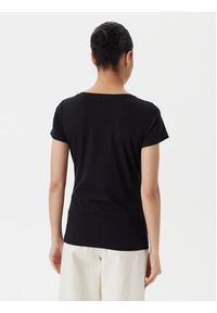 Liu Jo Beachwear T-Shirt VA5154 JS003 Czarny Regular Fit. Kolor: czarny. Materiał: bawełna