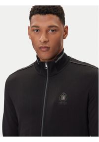 Aeronautica Militare Bluza 252FE2065UF00667 Czarny Regular Fit. Kolor: czarny. Materiał: wiskoza