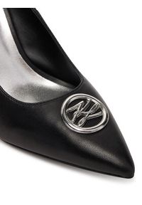Karl Lagerfeld - KARL LAGERFELD Szpilki Sarabande KL30917A Czarny. Kolor: czarny. Materiał: skóra. Obcas: na szpilce #2