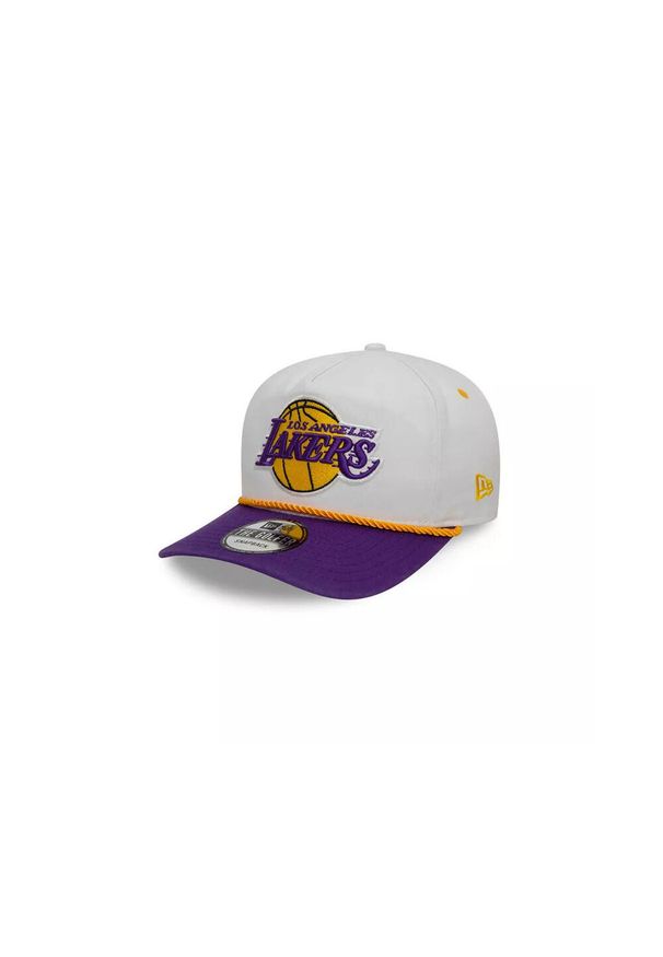 Czapka typu snapback New Era NBA Los Angeles Lakers. Kolor: biały, fioletowy, wielokolorowy. Styl: elegancki