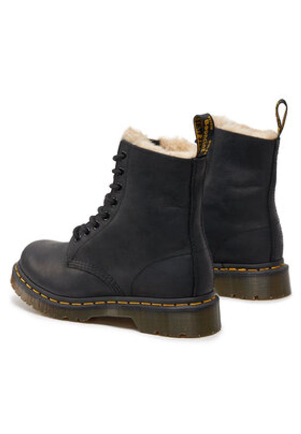 Dr. Martens Glany Serena 21797001 Czarny. Kolor: czarny. Materiał: skóra