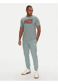 Puma T-Shirt Graphics Box 684827 Zielony Regular Fit. Kolor: zielony. Materiał: bawełna #4
