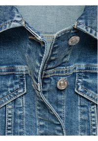 mango - Mango Kurtka jeansowa Vicky 77050276 Niebieski Regular Fit. Kolor: niebieski. Materiał: bawełna #4