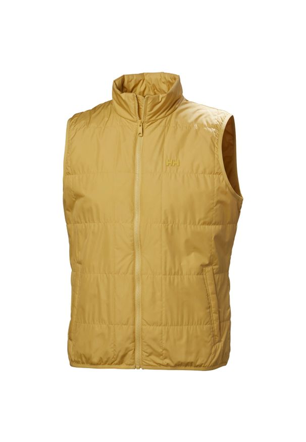 Ocieplana kurtka bez rękawów Helly Hansen Vika Light. Kolor: beżowy, wielokolorowy, żółty. Długość rękawa: bez rękawów