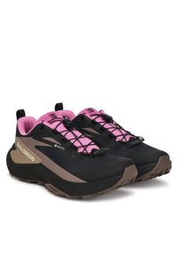 salomon - Salomon Buty do biegania Genesis Gore-Tex L47862900 Czarny. Kolor: czarny. Materiał: materiał. Technologia: Gore-Tex #2