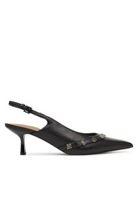 Guess Czółenka FLPYAN LEA05 Czarny. Kolor: czarny. Materiał: skóra #1