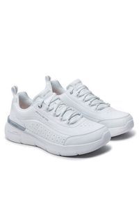 skechers - Skechers Sneakersy 150373/WSL Beżowy. Kolor: beżowy. Materiał: skóra #4