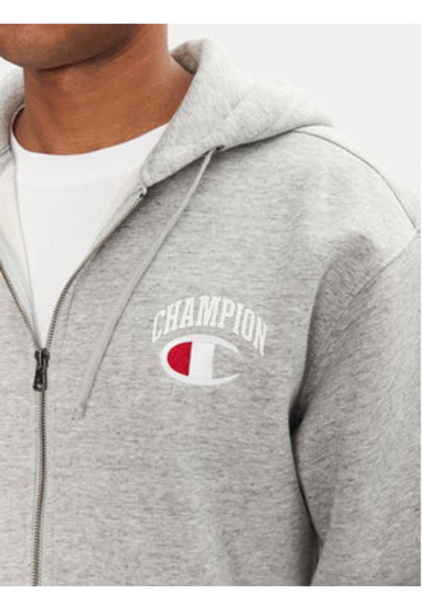 Champion Bluza 221193 Szary Regular Fit. Kolor: szary. Materiał: syntetyk, bawełna