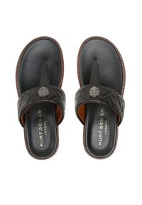 Japonki Kurt Geiger. Kolor: czarny #1