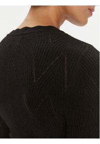 only - ONLY Sweter 15294463 Czarny Regular Fit. Kolor: czarny. Materiał: syntetyk