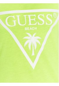 Guess Sukienka plażowa E3GP03 KB9I0 Zielony Regular Fit. Okazja: na plażę. Kolor: zielony. Materiał: syntetyk #5