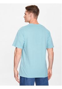 DC T-Shirt Star Pigment Dye ADYZT05223 Niebieski Relaxed Fit. Kolor: niebieski. Materiał: bawełna