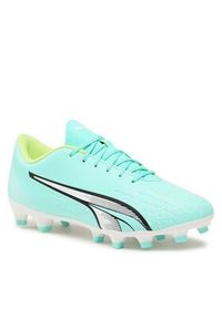 Puma Buty do piłki nożnej Ultra Play Fg/Ag 10722403 Zielony. Kolor: zielony. Materiał: skóra #4