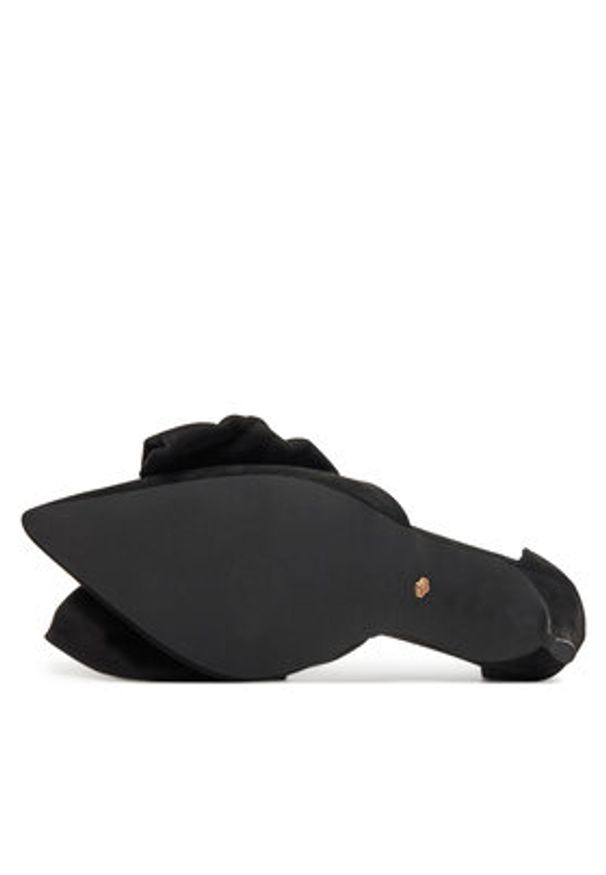DeeZee Szpilki HT6176-57 Czarny. Kolor: czarny. Materiał: materiał. Obcas: na szpilce