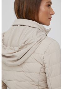 Lauren Ralph Lauren kurtka puchowa damska kolor beżowy zimowa. Typ kołnierza: kaptur. Kolor: beżowy. Materiał: puch. Wzór: gładki. Sezon: zima #3