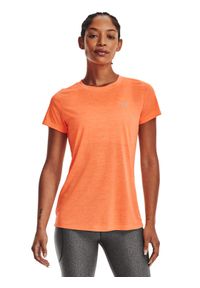 Under Armour T-Shirt Tech SSC - Twist 1277206 Pomarańczowy Regular Fit. Kolor: pomarańczowy #1