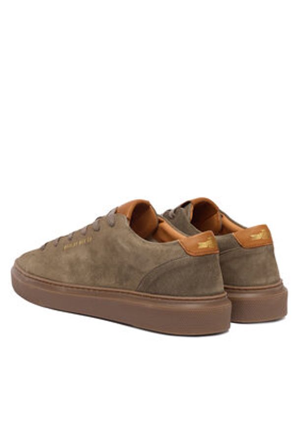 Replay - REPLAY Sneakersy GMZ7N .000.C0002L Beżowy. Kolor: beżowy. Materiał: skóra, zamsz