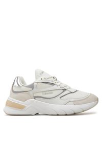 Calvin Klein Sneakersy Runner Lace Up Mesh HW0HW02133 Biały. Kolor: biały. Materiał: mesh