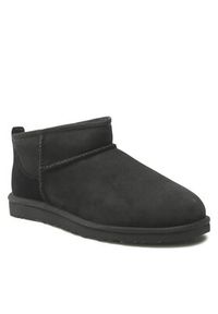 Ugg Śniegowce M Classic Ultra Mini 1137391 Czarny. Kolor: czarny. Materiał: skóra #2