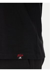 Adidas - adidas T-Shirt Mini Pizza Graphic JM6483 Czarny Regular Fit. Kolor: czarny. Materiał: bawełna #5