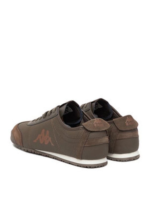 Kappa Sneakersy EO-1490036A(M) Brązowy. Kolor: brązowy. Materiał: skóra