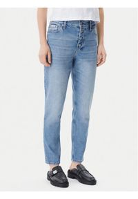 Calvin Klein Jeans Jeansy J20J225148 Niebieski Mom Fit. Kolor: niebieski #1