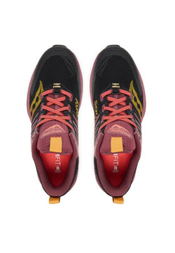 Saucony Buty do biegania Ride Tr2 S10951 Czarny. Kolor: czarny. Materiał: materiał